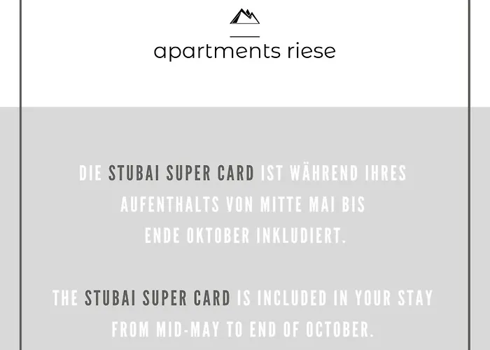 Appartement Riese